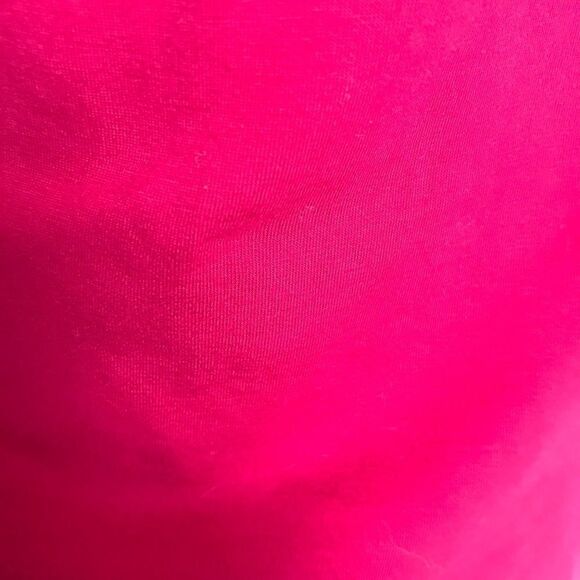 Ann Taylor Off Shoulder Ruffle Neck Tank Pink M - Picture 7 of 9